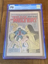 Tales of Suspense 47 CGC PG OW (1st app of The Melter- Splash Page)- 1963