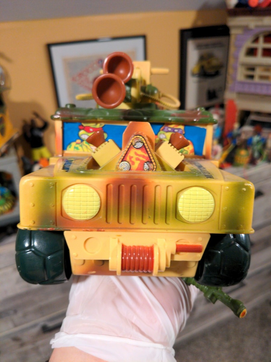 1992年 ヴィンテージ タートルズ フィギュア ミリタリー ハマートラック Vintage 1992 Teenage Mutant Ninja Turtles Sand Cruiser