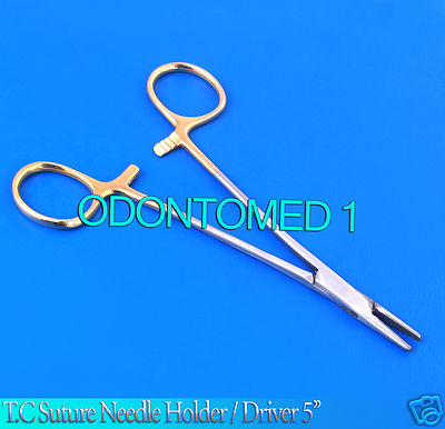 Finger Ring Ring Handle 8inch Surgical Needle Holder At Rs 430/piece In - Foto 3