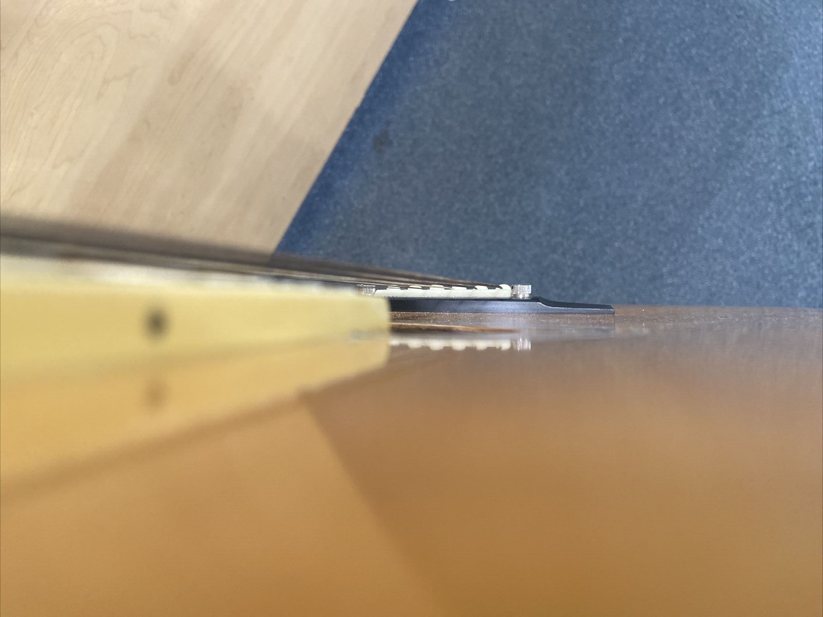 Vintage Harmony H166W Acoustic Guitar Slight Belly Bulge AS IS Free