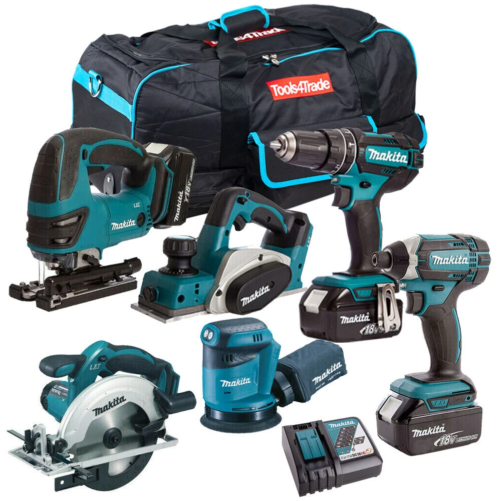 MAKITA-Coffret 6 machines 18 V LXT-DK18030