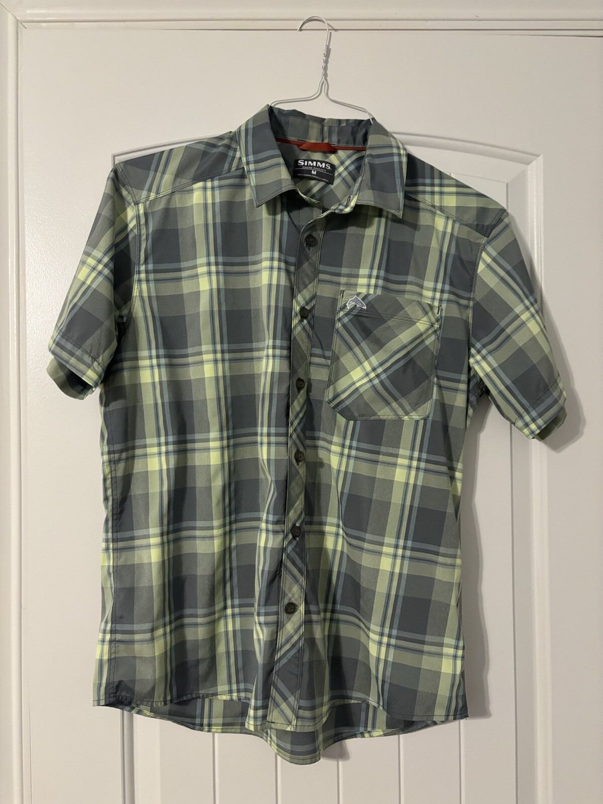 Simms Short Sleeve Button Down - Medium - - image 2
