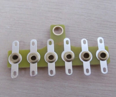 Solder Tag Strip. Six way. 6-way solder tagstrip. Fast Delivery. 99p postage - Image 1 of 2