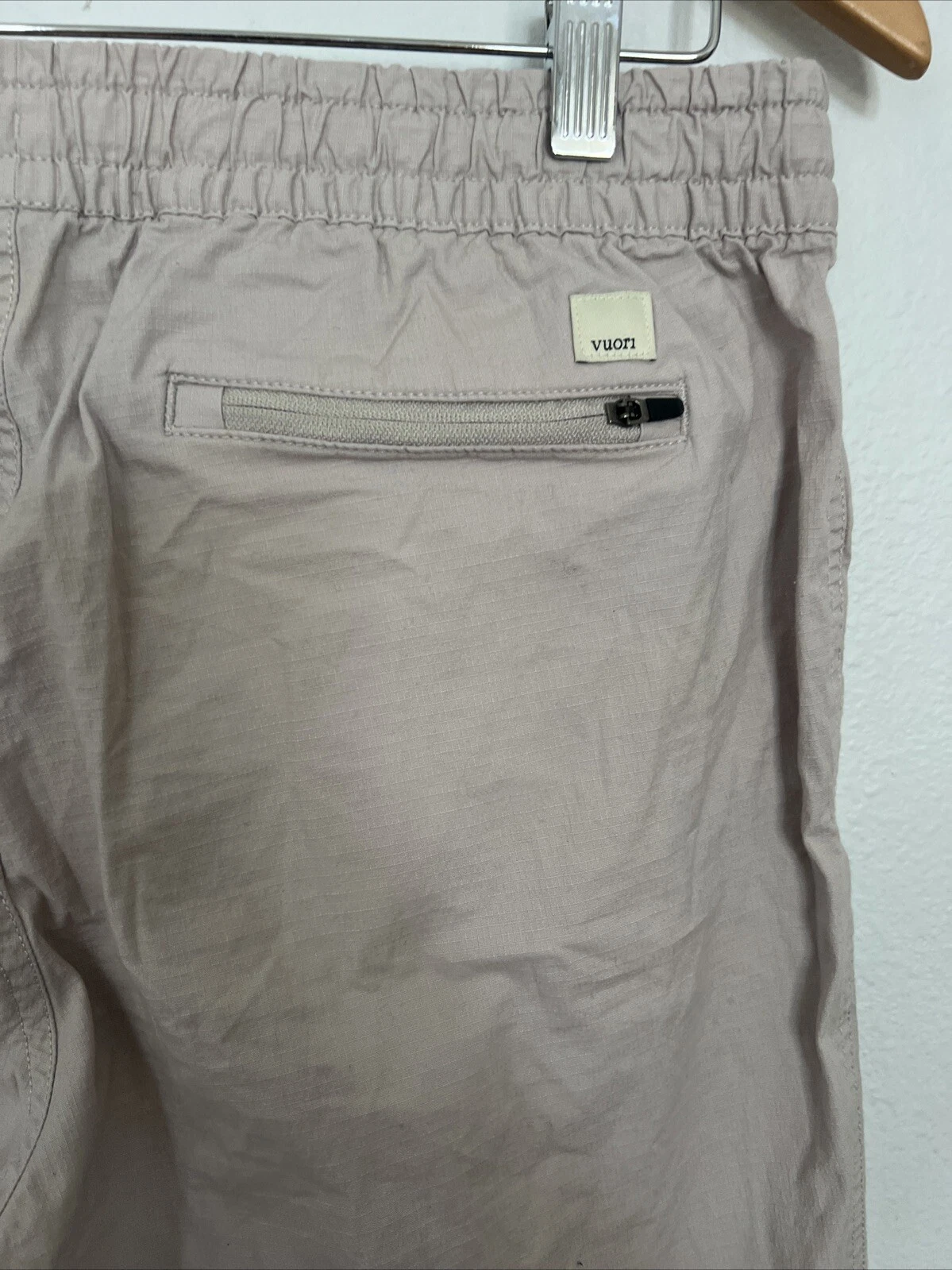 vuori active ripstop elastic waist hiking pants