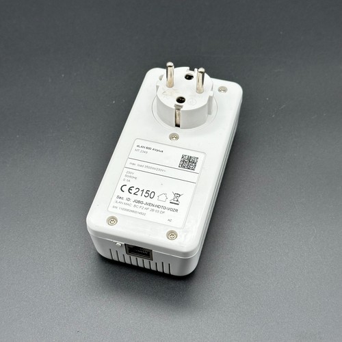 devolo dLAN 500 AVplus Powerline Adapter - 1 LAN-Port - Typ-E-Steckdose - Bild 2 von 2