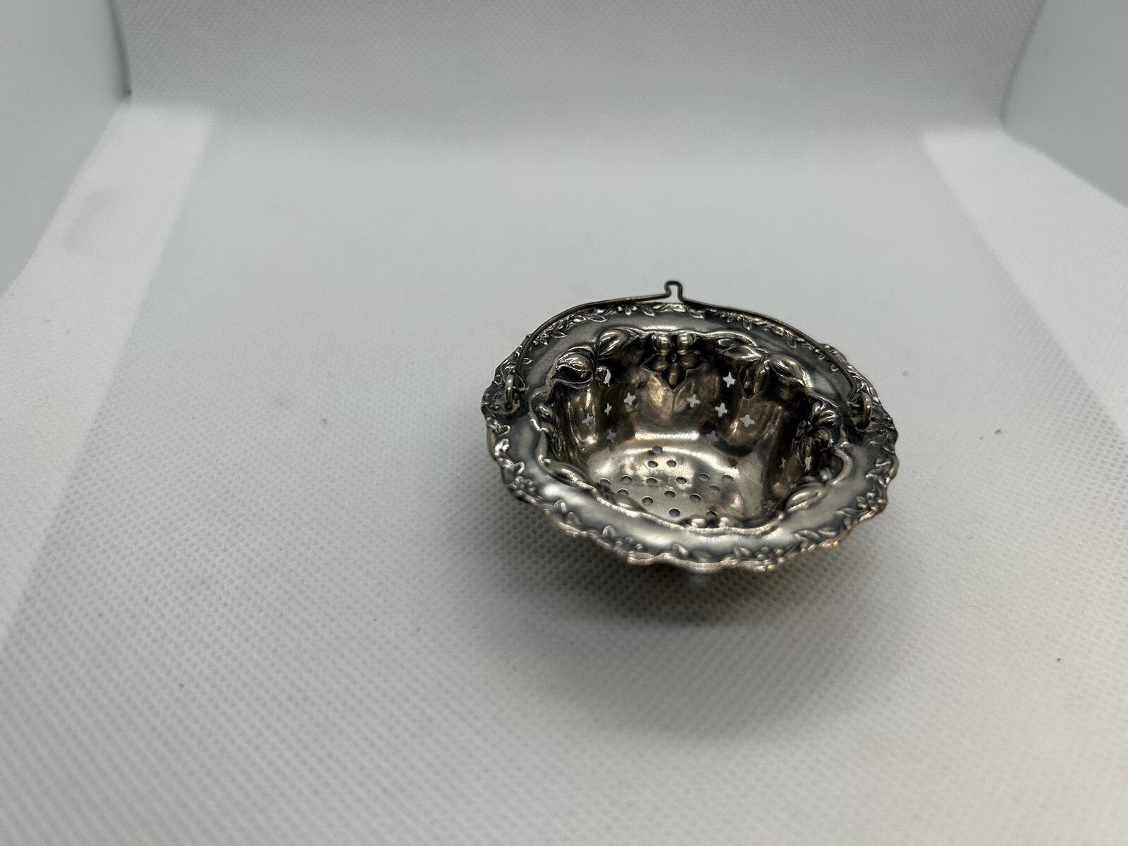 VTG Sterling Silver Tea Strainer eBay