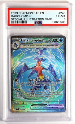 Pokemon TCG Garchomp ex - 245/182 Paradox Rift Special