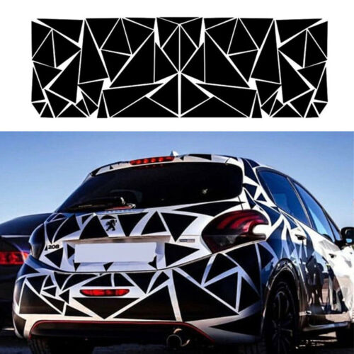 Triangle Car Body Side Decal Vinyl Geometric Graphics Stickers 78 x23 in - Bild 12 von 16