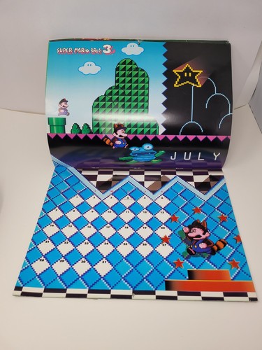1991 Nintendo Power "The Power Game" Collectible Vintage Calendar No Writing - Picture 16 of 24