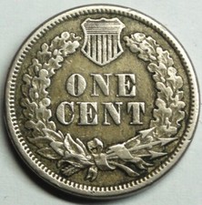 U.S.A. 1 Cent 1862 - Indian Head - TOP erhalten = vz /xf  mit M&uuml;nztasche