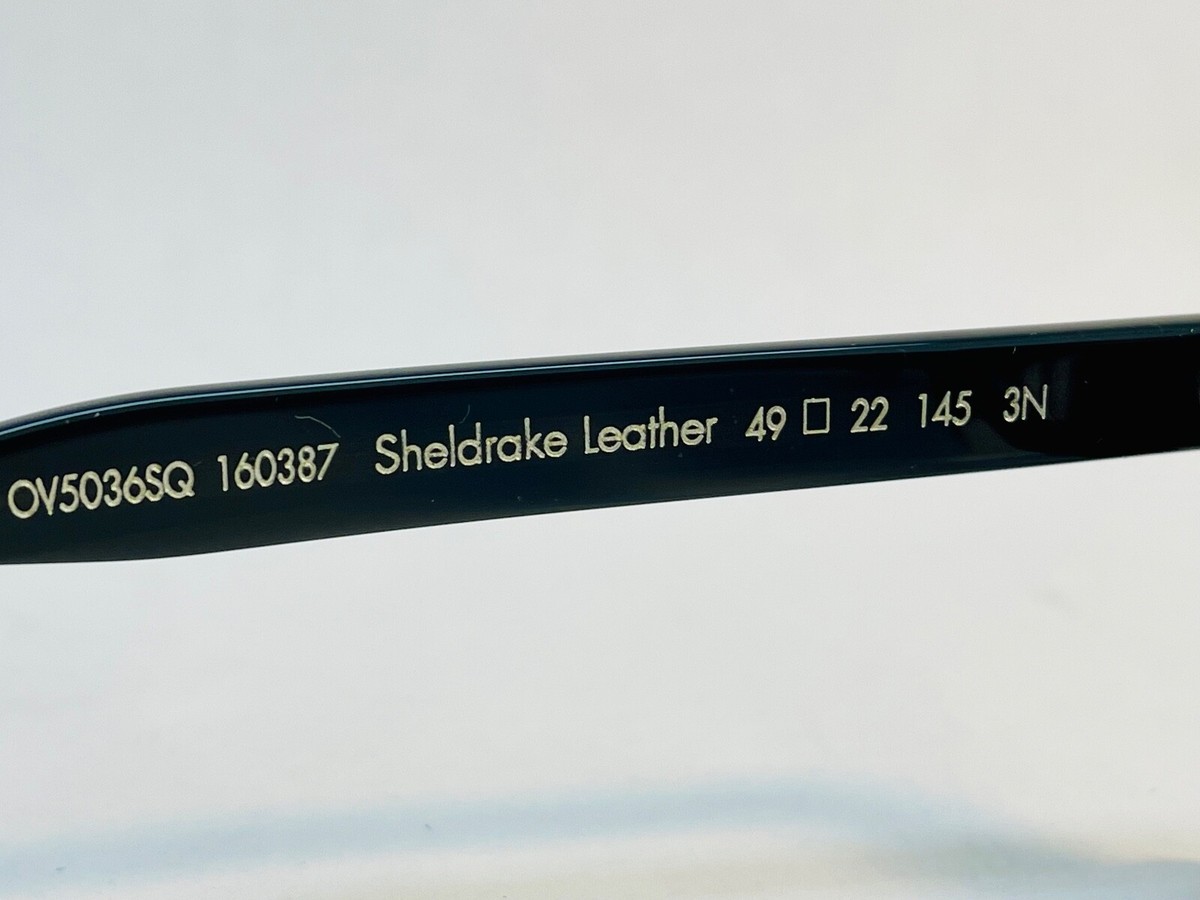 Oliver Peoples BERLUTI Sheldrake Brown Leather Sunglasses OV5036Q