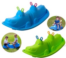 Dondolo Bambini MULTI Giardino Dondolo 2 posti gioco Cavalcabile Esterno Inter