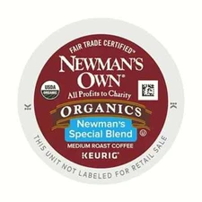 96/PACK NEWMAN'S OWN ORGANIC SPECIAL BLEND K-CUP PODS BULK PACKAGING