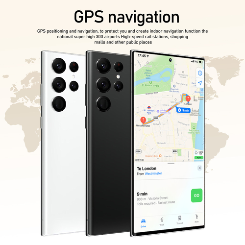 UK Android 13 Unlocked Smartphone S23 Ultra 8+256GB 5G Mobile Phone Dual SIM NEW - Afbeelding 14 van 28