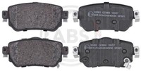 A.B.S. 35063 Bremsbelagsatz, Scheibenbremse Hinten Passend FüR Nissan Renault