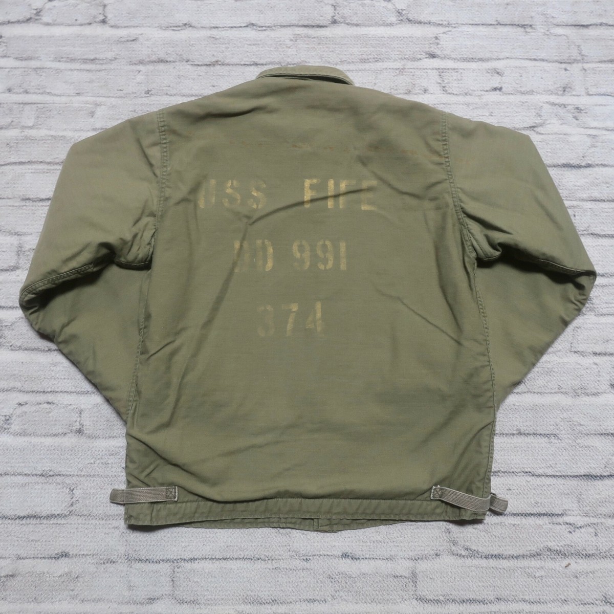 US NAVY （USN）A-2 DECK JACKET Final Version USN A-2 Deck Jacket (Polyester Lamb Wool