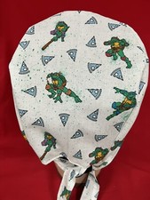 Men/Women Surgical Scrub Cap Lined Turtles 100 Cotton