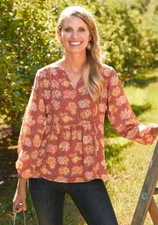 Womens Matilda Jane Wonderment Botanical Beauty Top  Size S Small NWT