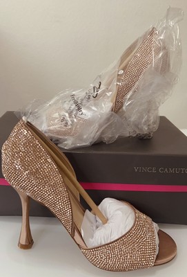 vince camuto rose gold heels
