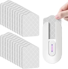 20 Pack Flying Insect Trap Refill Compatible with Bugmd No Buzz Zone Bug Trapper