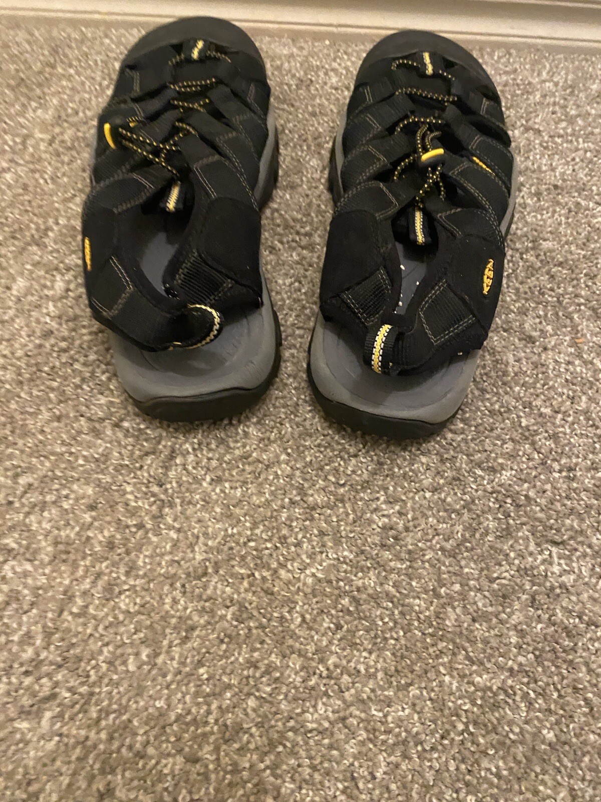 Keen Newport nero impermeabile da uomo per esterni taglia 10 5