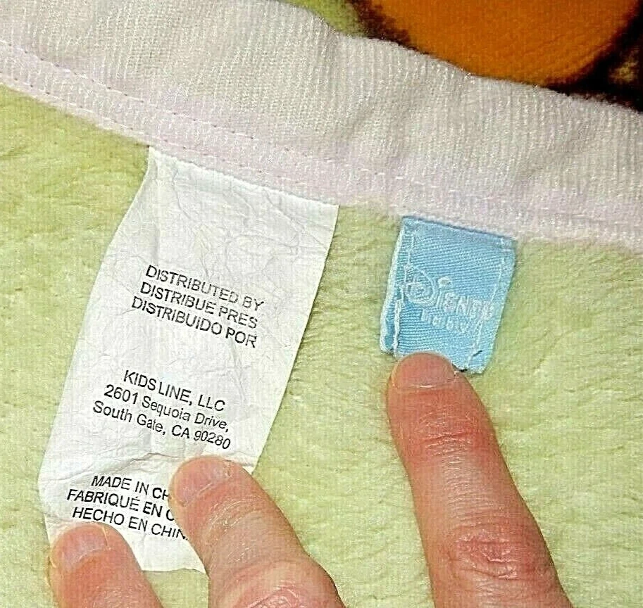 9C Vintage Kidsline Winnie the Pooh Piglet Minky Peluche Acrílico Cuna Manta Foto 3 de 4