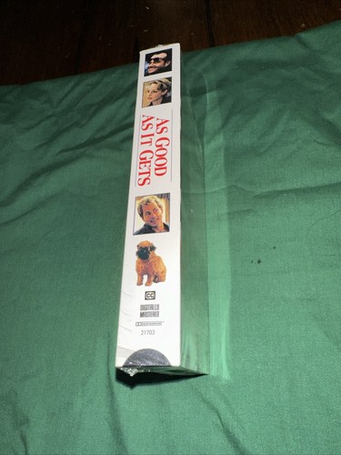 As Good As It Gets (VHS, Closed Captioned, 1998) New and Sealed - Jack Nicholson - Picture 4 of 6