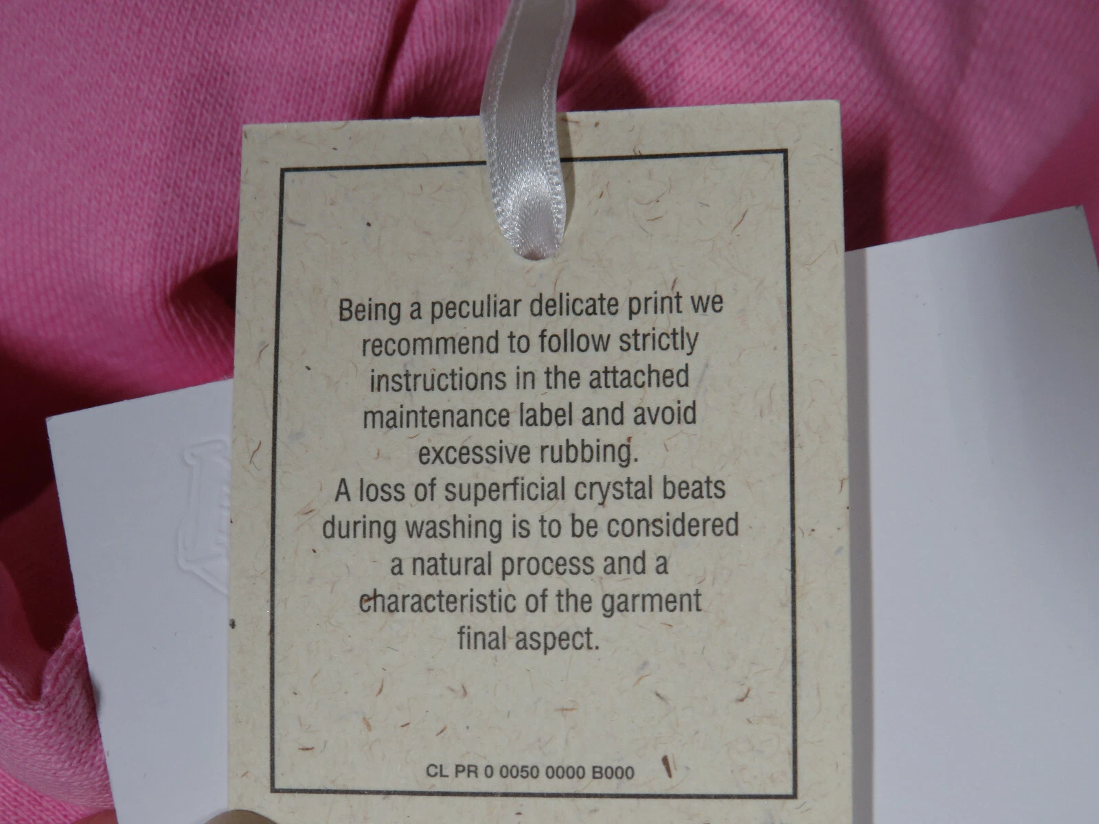 Love Moschino abito donna rosa manica lunga con cappuccio e tasche taglia 8