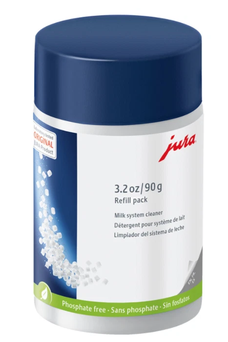Jura Milk System Cleaner Mini-Tabs Refill (90g bottle) for all Jura frothers