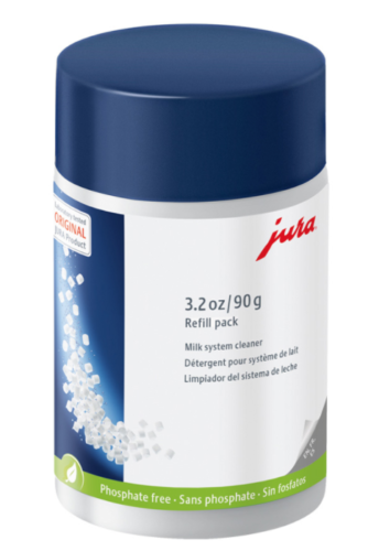 Jura Milk System Cleaner Mini-Tabs Refill (90g bottle) for all Jura frothers - Zdjęcie 1 z 2