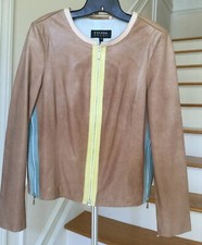 Escada Sport Leather Jacket. Size 40. Excellent