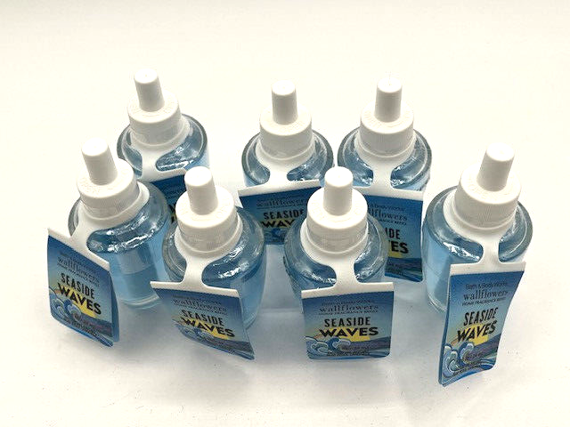 x7 Bath & Body Works Seaside Waves Wallflower Refill Bulb Lot