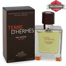 Terre D'hermes Eau Intense Vetiver Cologne 1.7 oz EDP Spray for Men by Hermes