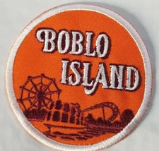 Boblo Island Michigan Embroidered Patch approx 3"
