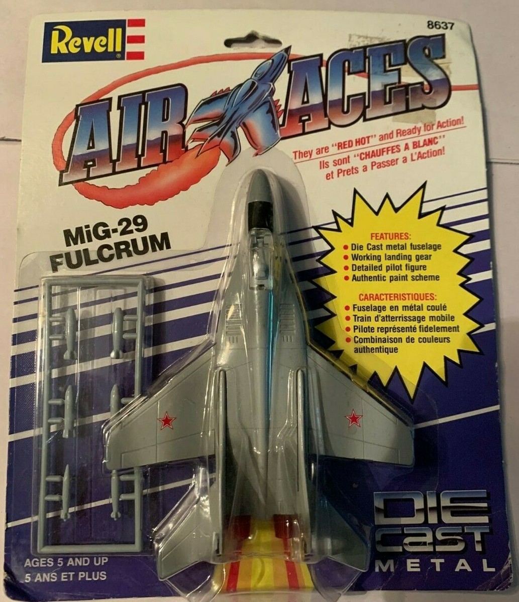 1990 Revell Air Aces MiG-29 Fulcrum Airplane Die Cast | eBay