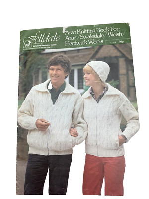 Felldale Aran Strickbuch mehrere Muster enthalten 