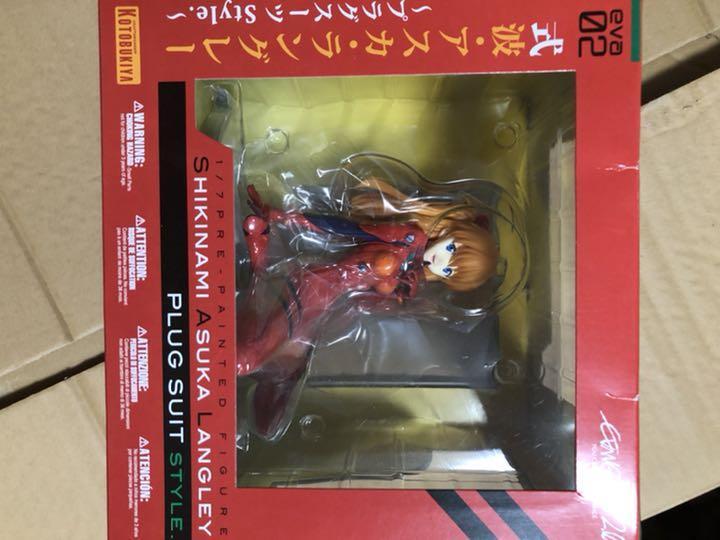 KOTOBUKIYA Evangelion Shikinami Asuka Langley Plug Suit Style. 1/7