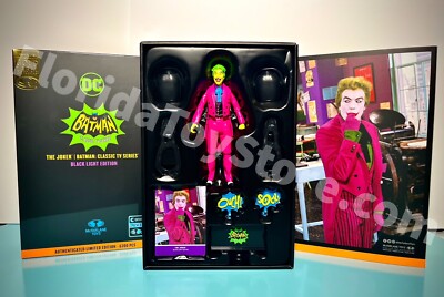 2024 McFarlane Gold Label - Batman 1966 - THE JOKER Black Light