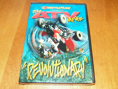 THE ATV MOVIE Off-Road ThrottleTV.com Motocross Stunts Stunt DVD NEW ...