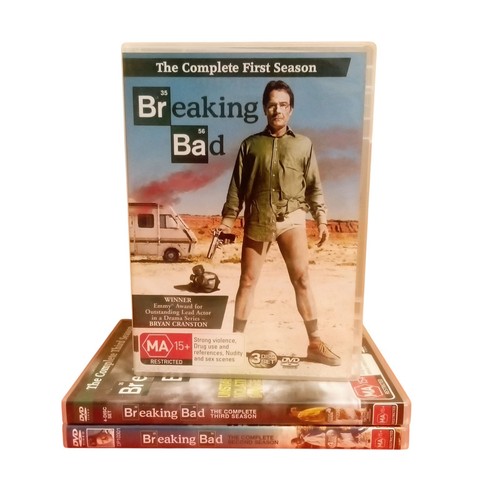 Breaking Bad Season 1 2 3 Dvd TV Series