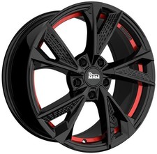 4x Sommerräder MAM RS6 für Volkswagen Polo 6R 18 Zoll Felgen 215