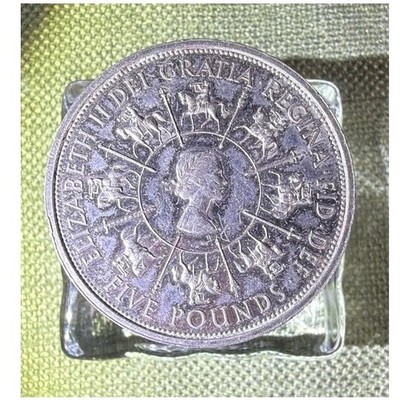 Britannia & Truth Will Out 1953-1993 UK Great Britain £5 Coin 1993 Commem