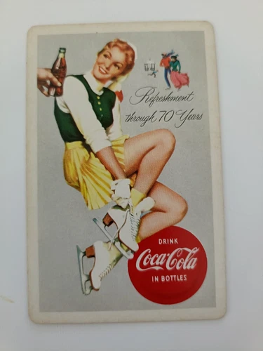Swap Card,  Vintage ,  GENUINE : coca cola