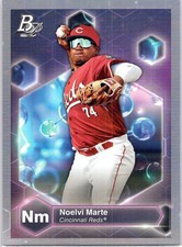 2022 Bowman Platinum #PE-3 Noelvi Marte Precious Elements Reds