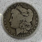Morgan Silver Dollar 1890 New Orleans $1 Coin Circulated 0.9 Fineness
