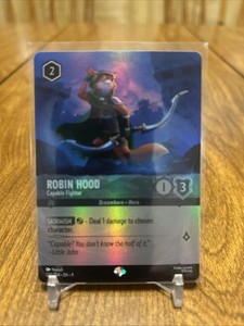 Lorcana  - Legendary - Robin Hood - Capable Fighter - Fabled # 220