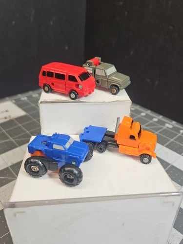 Off Road Patrol Micromaster Complete Set Vintage 1989 G1 Transformers GUC AB1