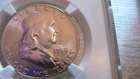 1955 Franklin One Half Dollar NGC grade MS64 90% Silver.Beautiful coin. GREAT