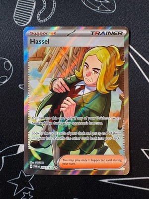 Hassel 205/167 Pokemon TCG Twilight Masquerade Ultra Rare Trainer Englisch