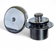 BRAND NEW Moen Push-N-Lock Bathtub Drain Kit w/ 1- 1/2  Thread - Chrome